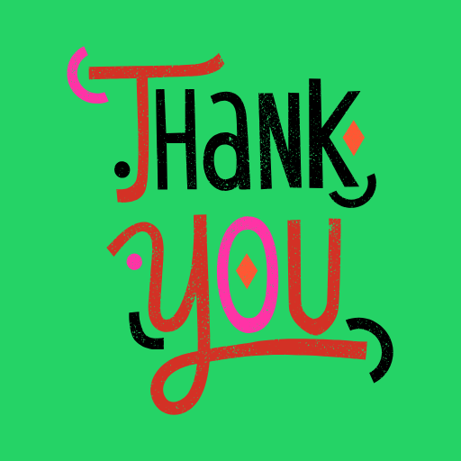 Thank You Stickers App Icon