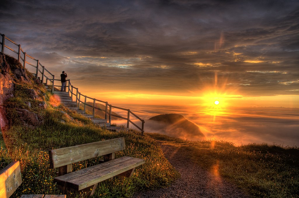 Sunrise at Signal Hill
