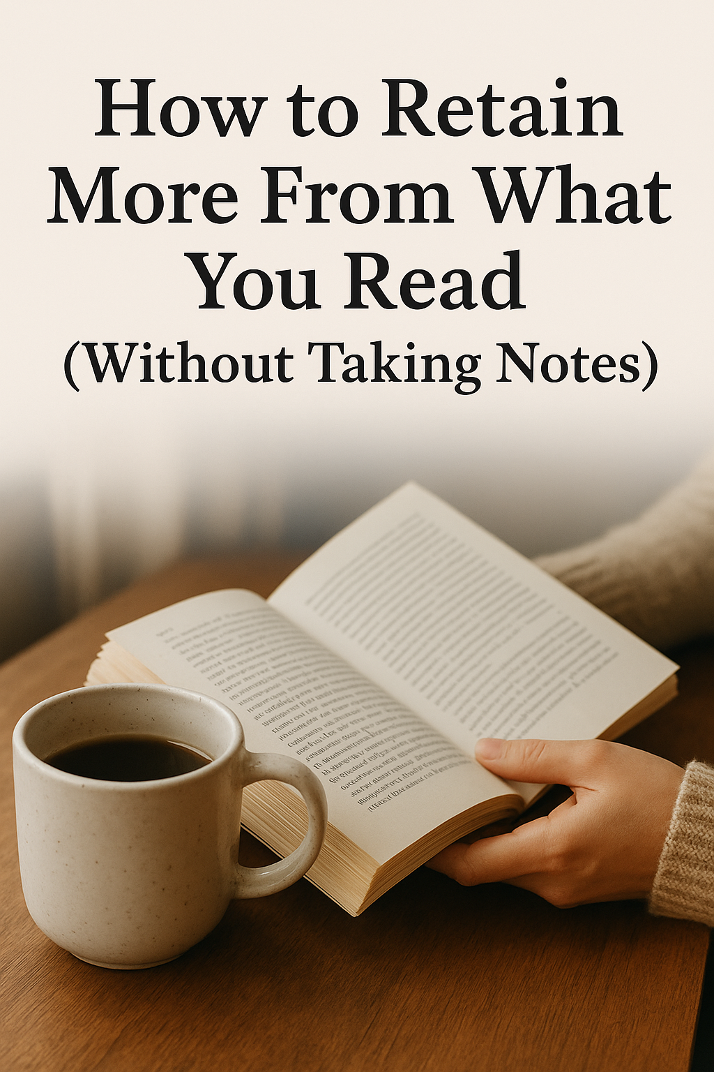 How to Retain More From What You Read (Without Taking&nbsp;Notes)