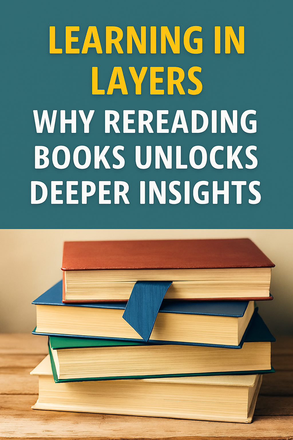 Learning in Layers: Why Rereading Books Unlocks Deeper&nbsp;Insights