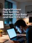 Digital Posture: How Screens Reshape Your Body (and How to Fix It&nbsp;Fast)