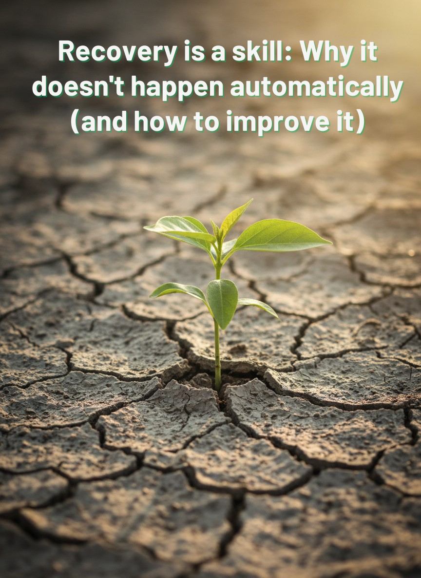 Recovery is a skill: Why it doesn’t happen automatically (and how to improve&nbsp;it)