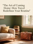 The Art of Coming Home: How Travel Redefines Your&nbsp;Routine