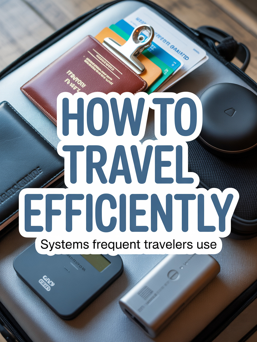 How to travel more efficiently: Systems frequent travelers&nbsp;use