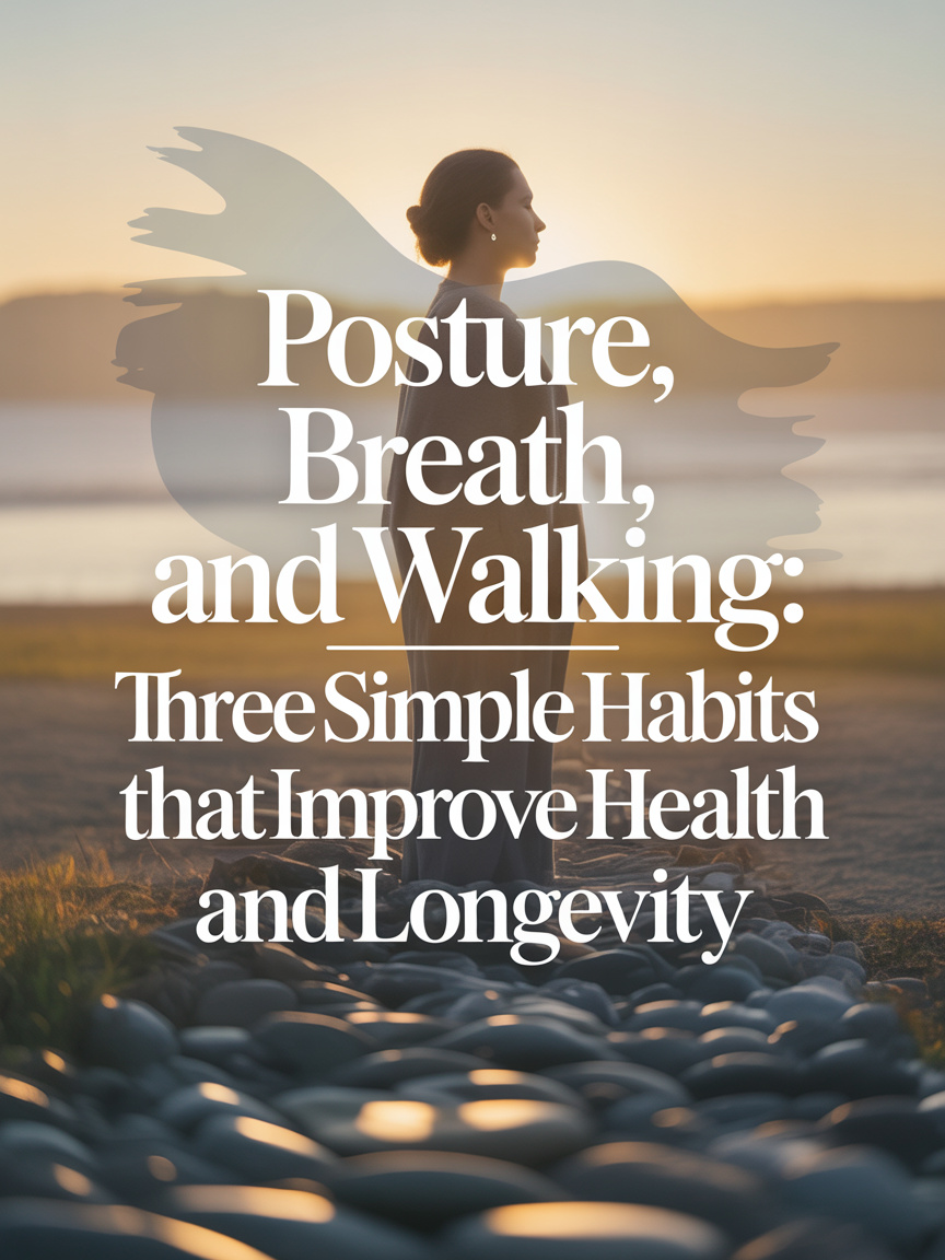 Posture, Breath, and Walking: Three Simple Habits That Improve Health and&nbsp;Longevity
