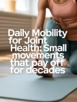 Daily mobility for joint health: Small movements that pay off for&nbsp;decades