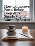 How to Improve Focus Before Deep Work: Simple Mental Warm-Up&nbsp;Rituals
