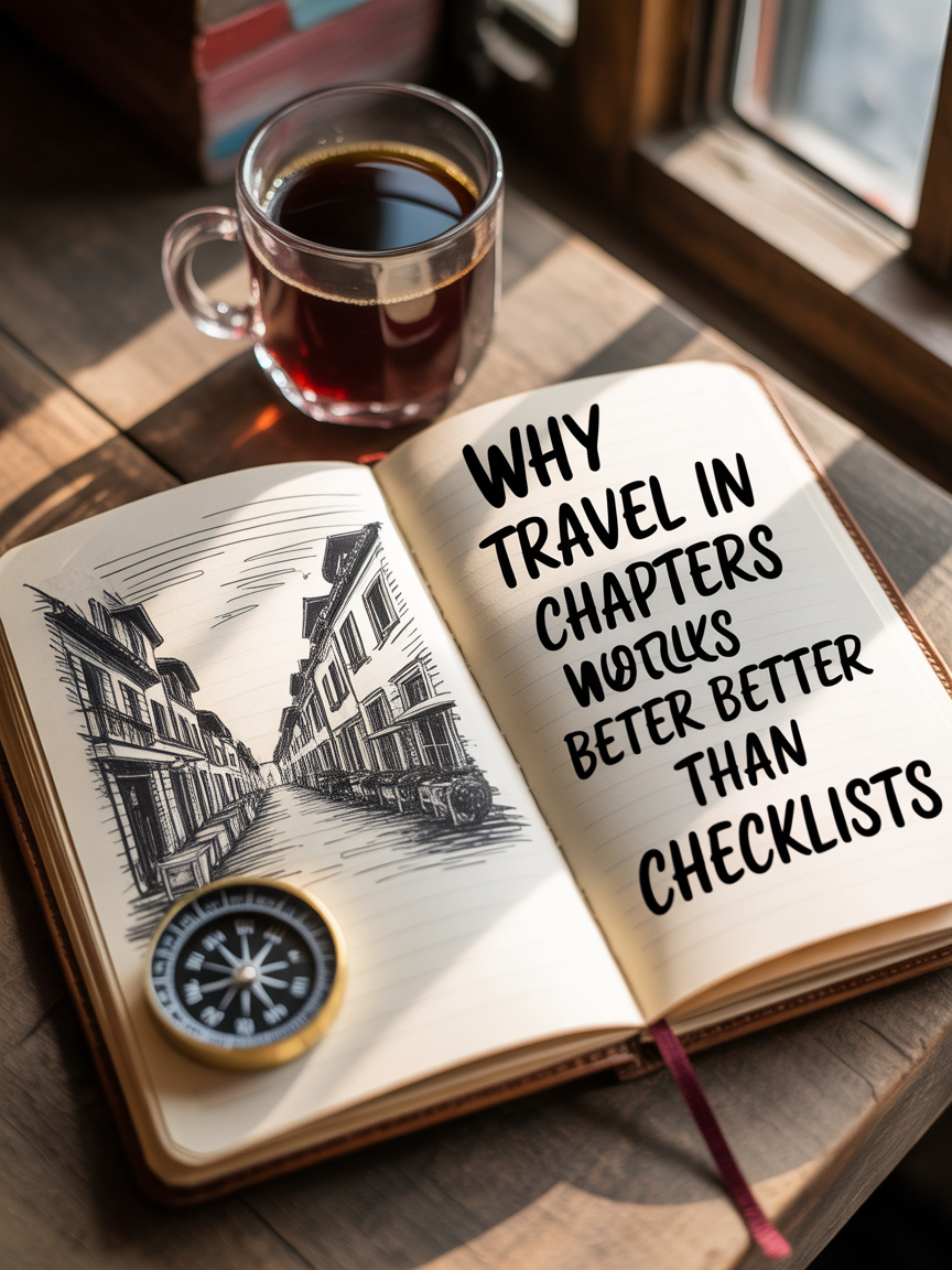 Why Travel in Chapters Works Better Than&nbsp;Checklists