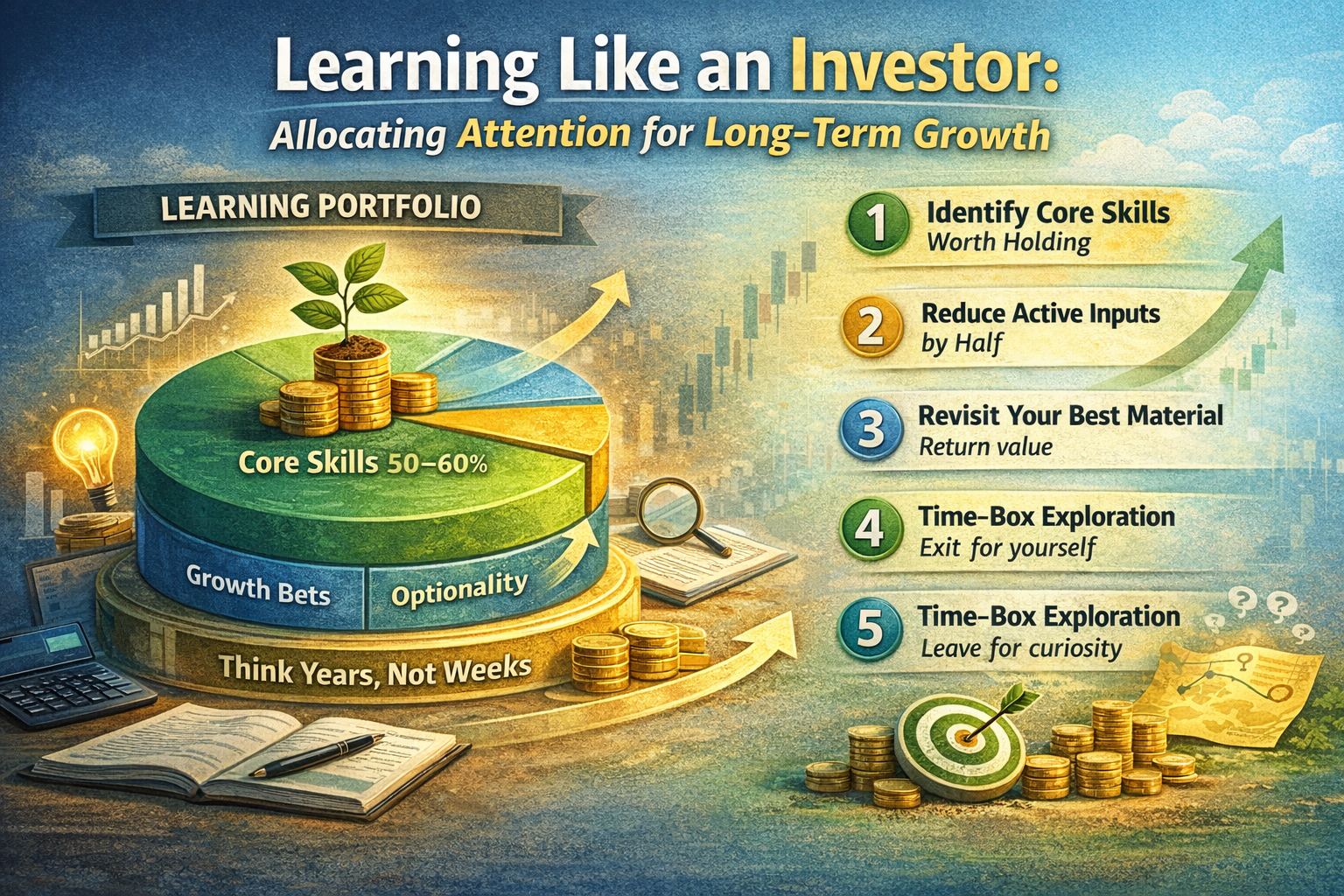 Learning Like an Investor: How to Allocate Attention for Long-Term ...