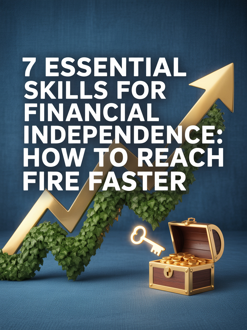 7 Essential Skills for Financial Independence: How to Reach FIRE&nbsp;Faster