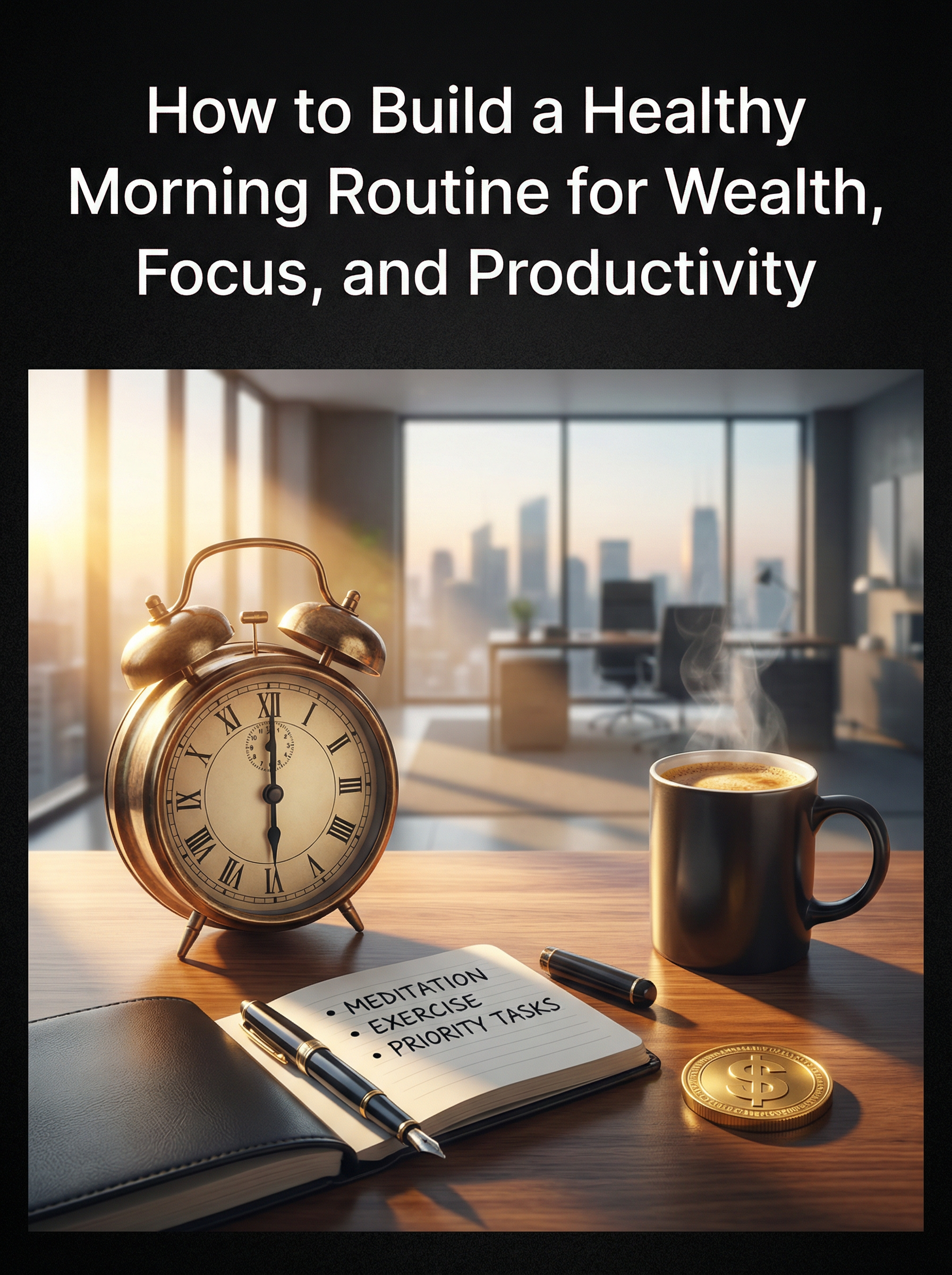 How to Build a Healthy Morning Routine for Wealth, Focus, and&nbsp;Productivity