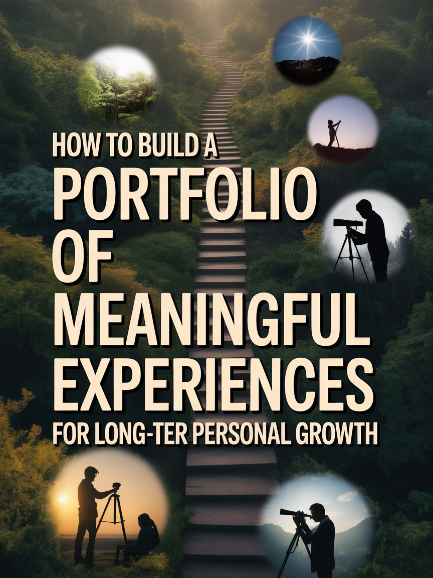 How to Build a Portfolio of Meaningful Experiences for Long-Term Personal&nbsp;Growth
