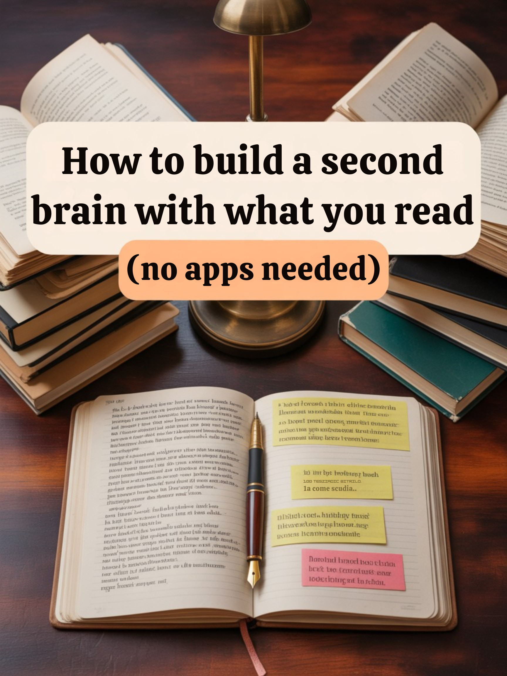 How to Build a Second Brain with What You Read (No Apps&nbsp;Needed)