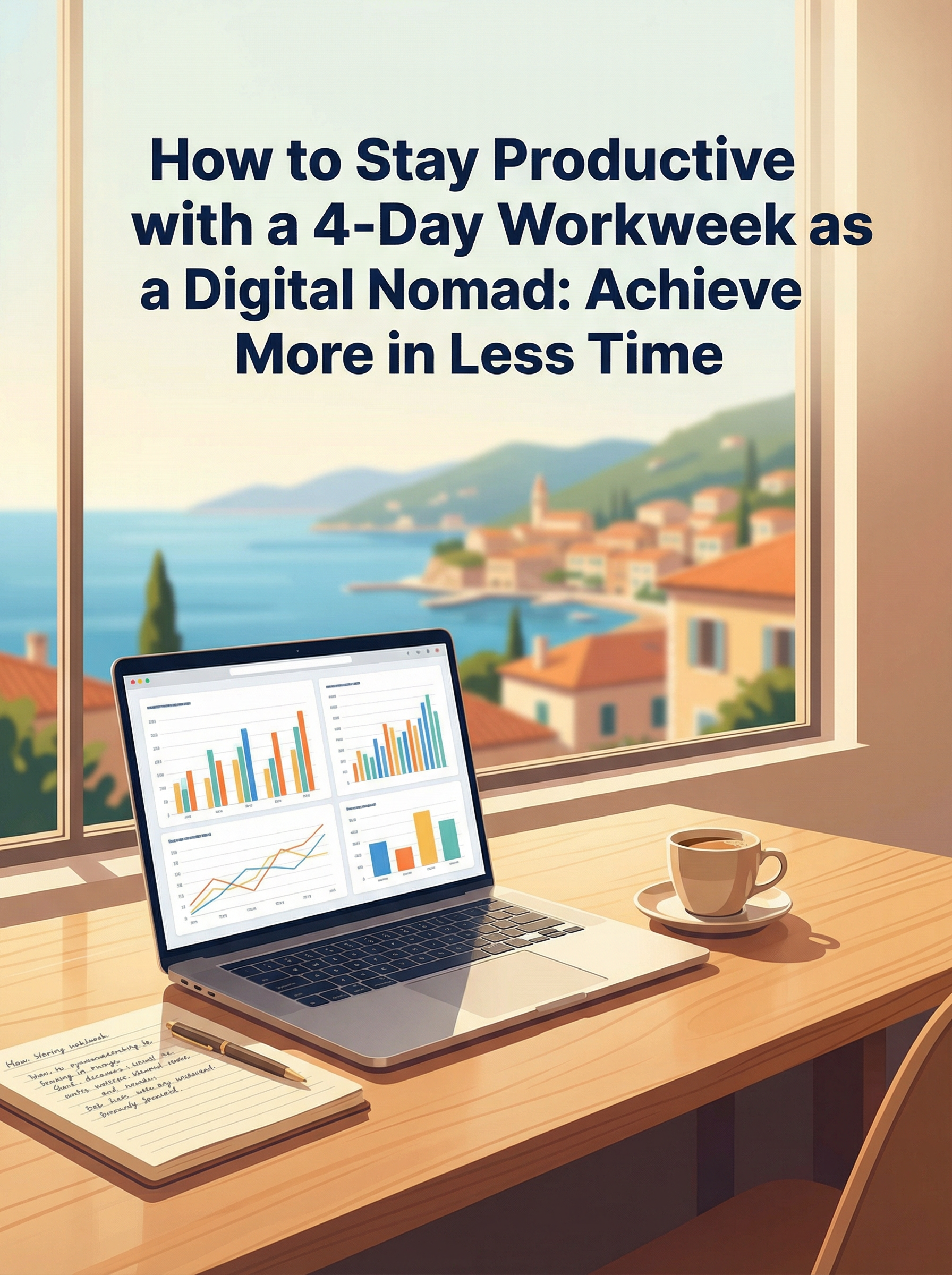 How to Stay Productive with a 4-Day Workweek as a Digital Nomad: Achieve More in Less&nbsp;Time