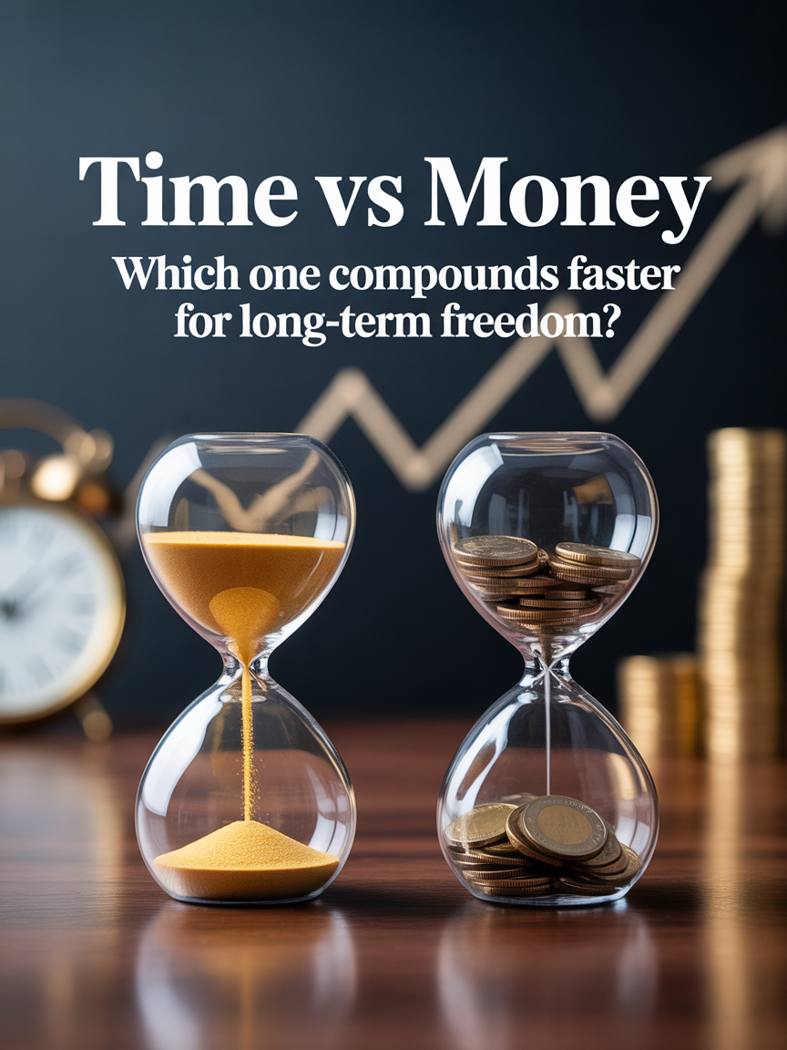 Time vs Money: Which One Compounds Faster for Long-Term&nbsp;Freedom?