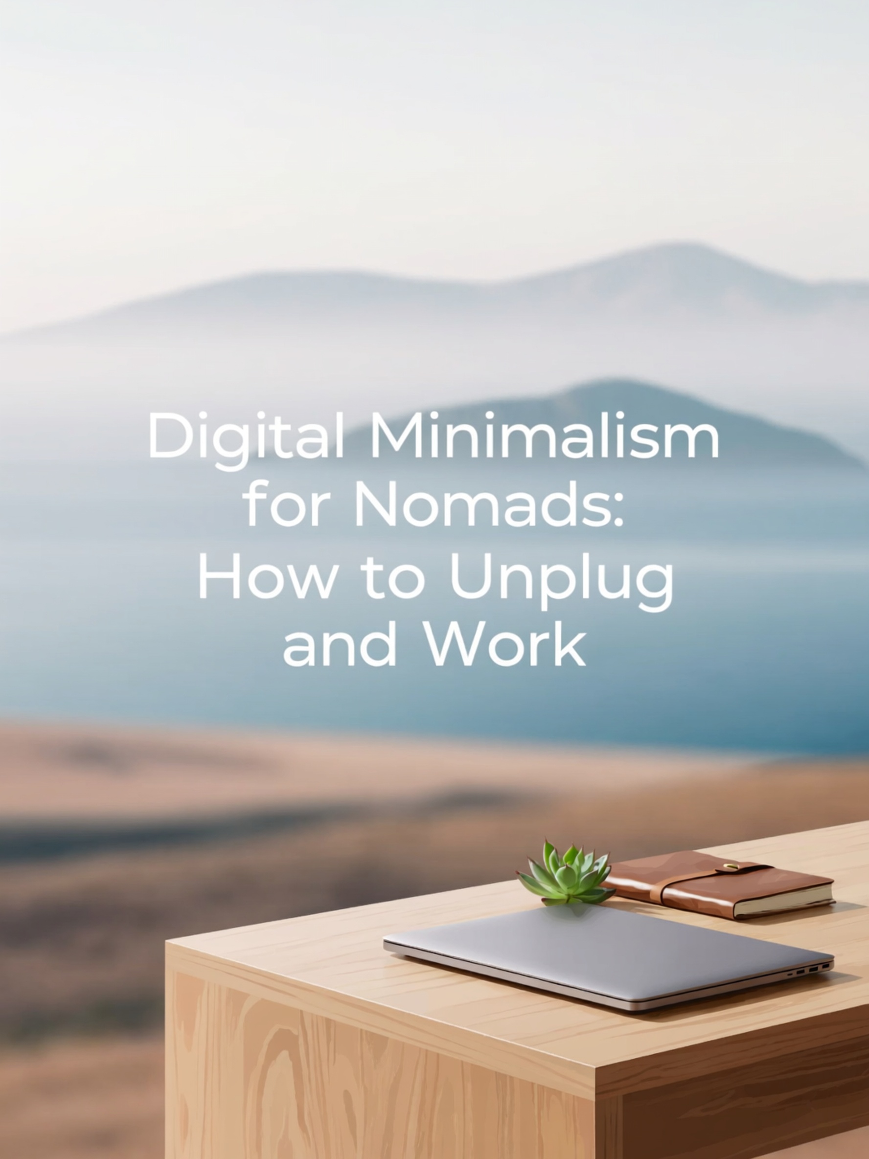 Digital Minimalism for Nomads: How to Unplug and&nbsp;Work