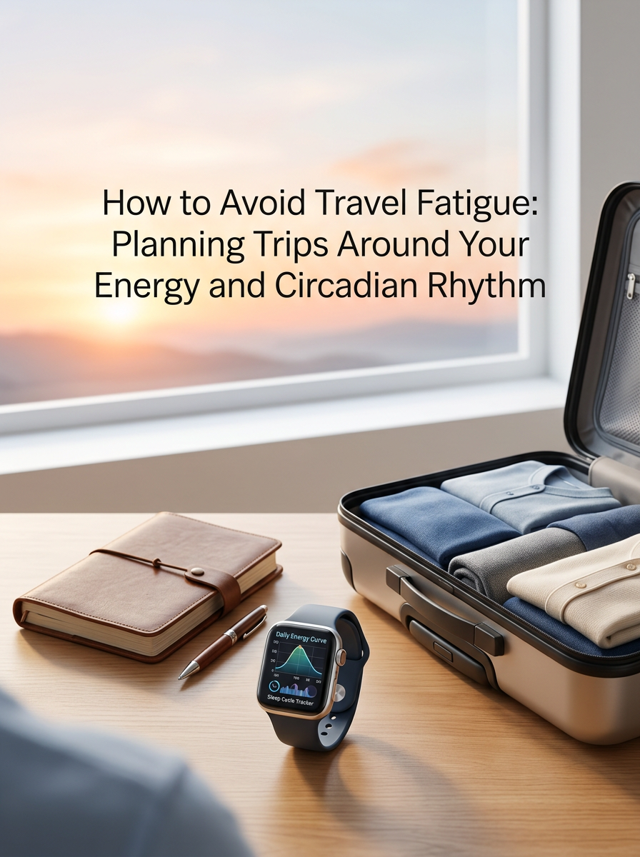 How to Avoid Travel Fatigue: Planning Trips Around Your Energy and Circadian&nbsp;Rhythm