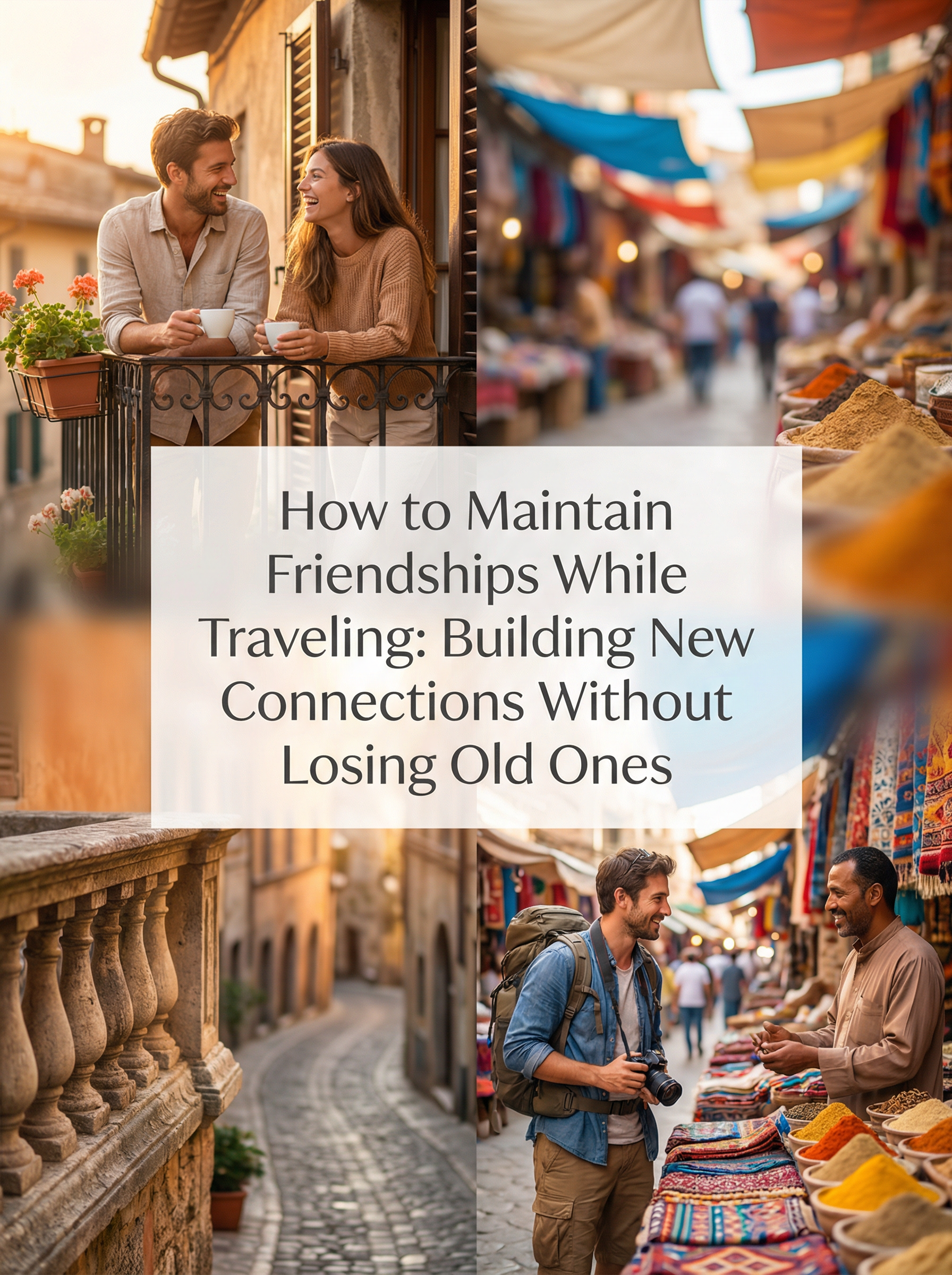 How to Maintain Friendships While Traveling: Building New Connections Without Losing Old&nbsp;Ones