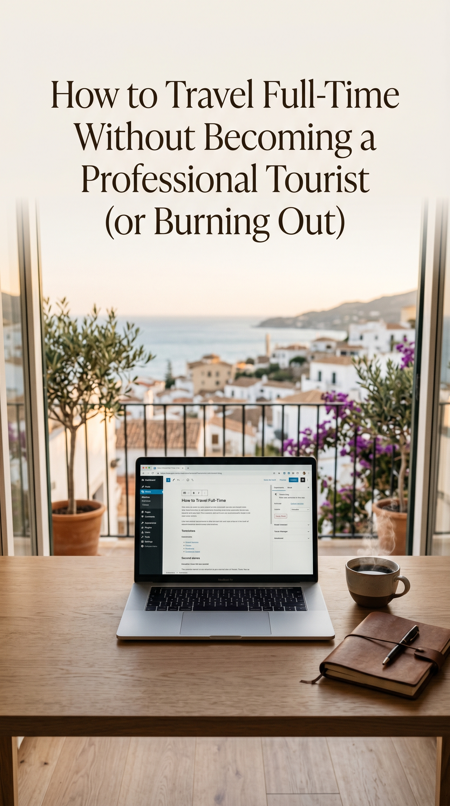 How to Travel Full-Time Without Becoming a Professional Tourist (or Burning&nbsp;Out)