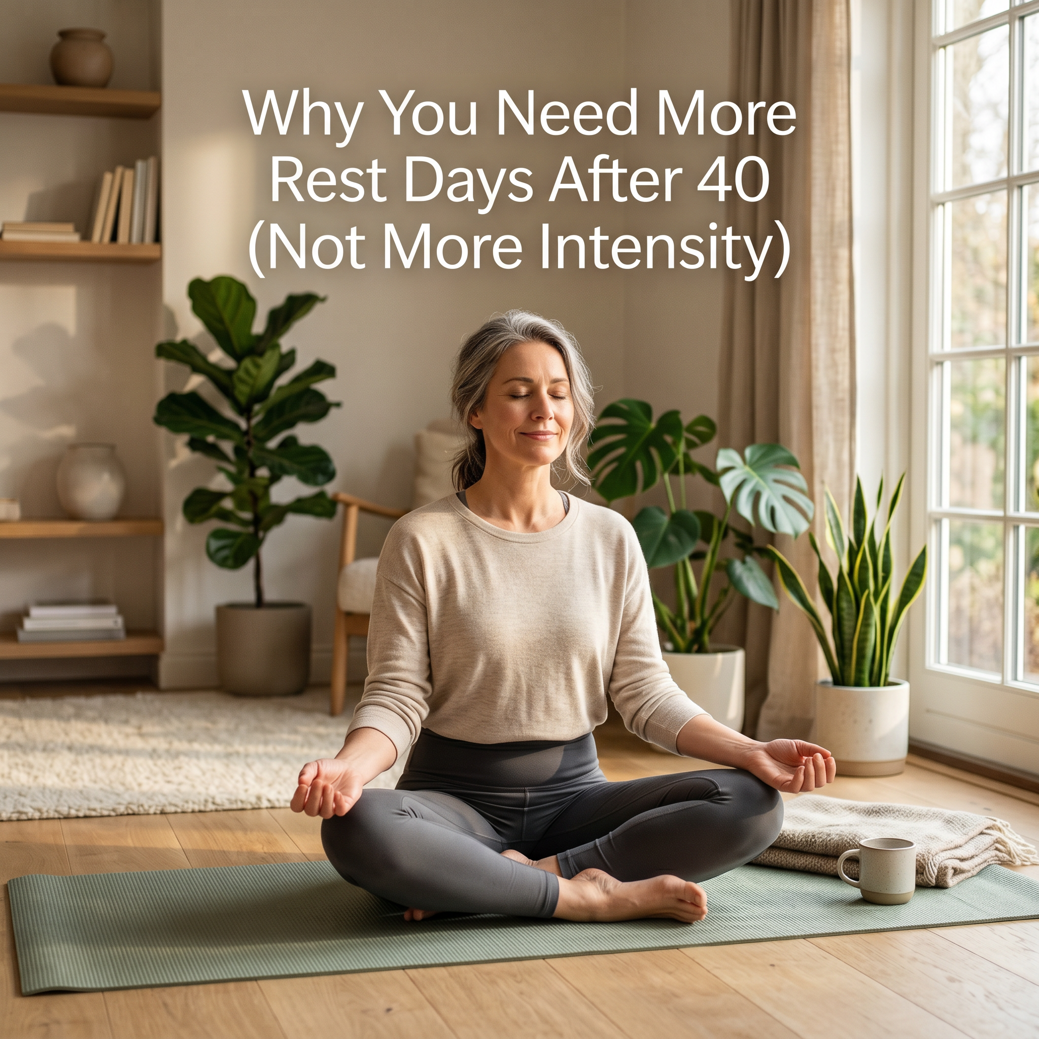 Why You Need More Rest Days After 40 (Not More&nbsp;Intensity)