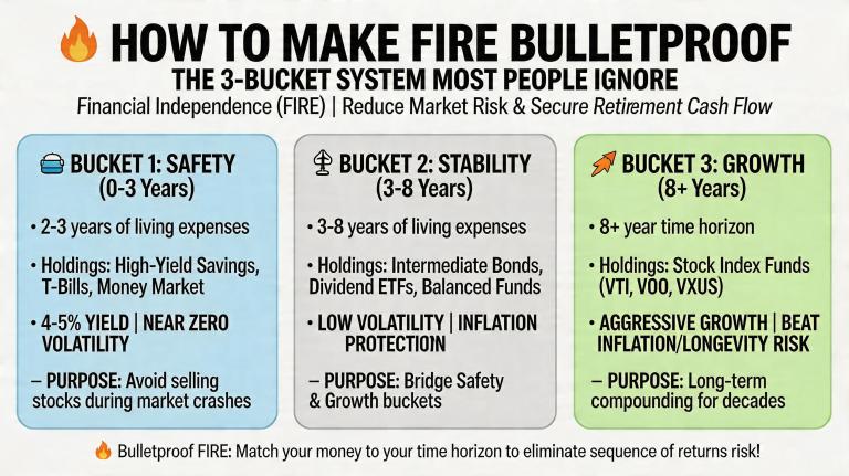 How to Make FIRE Bulletproof: The 3-Bucket System Most People Ignore – VD