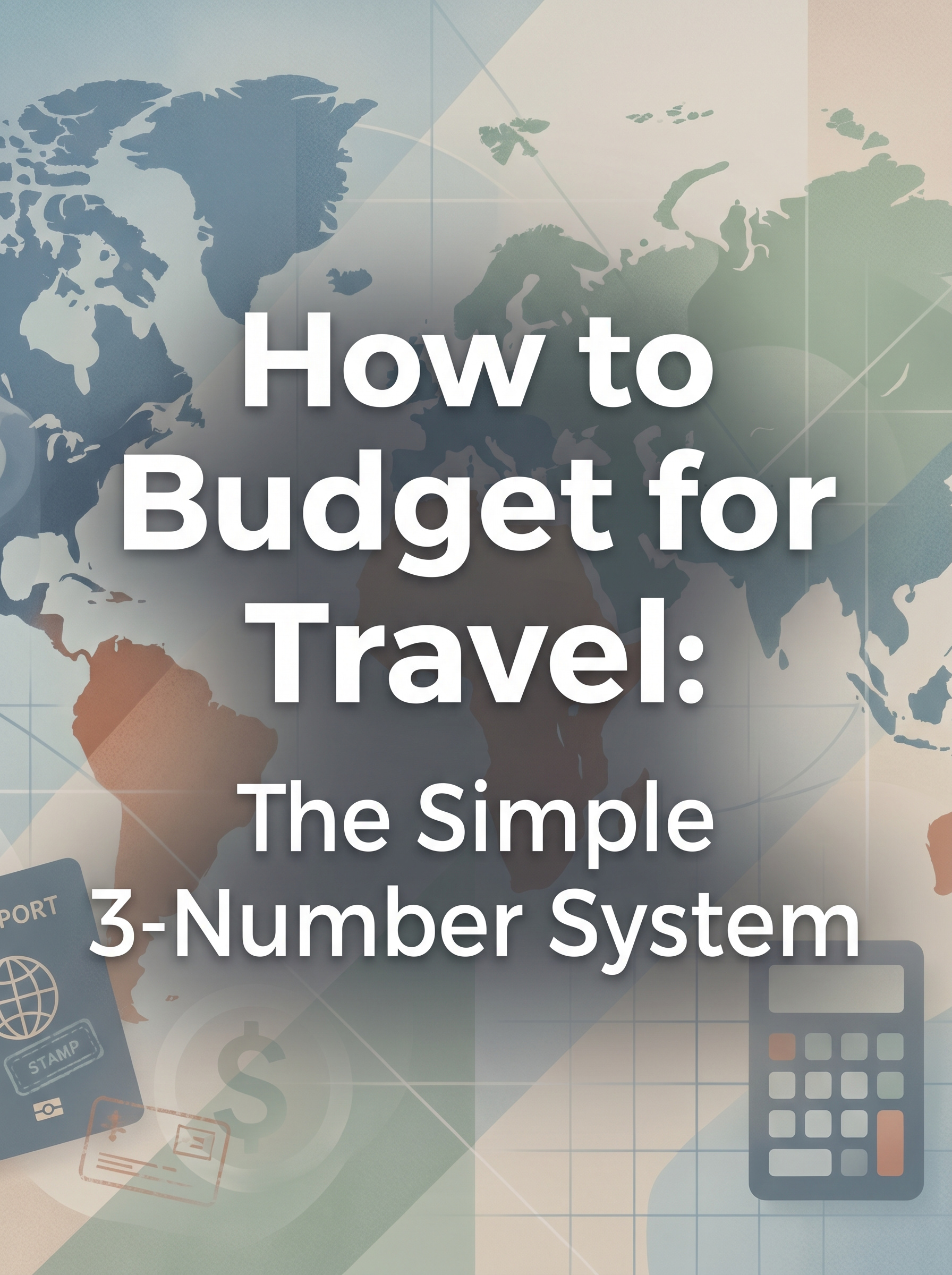 How to Budget for Travel: The Simple 3-Number&nbsp;System