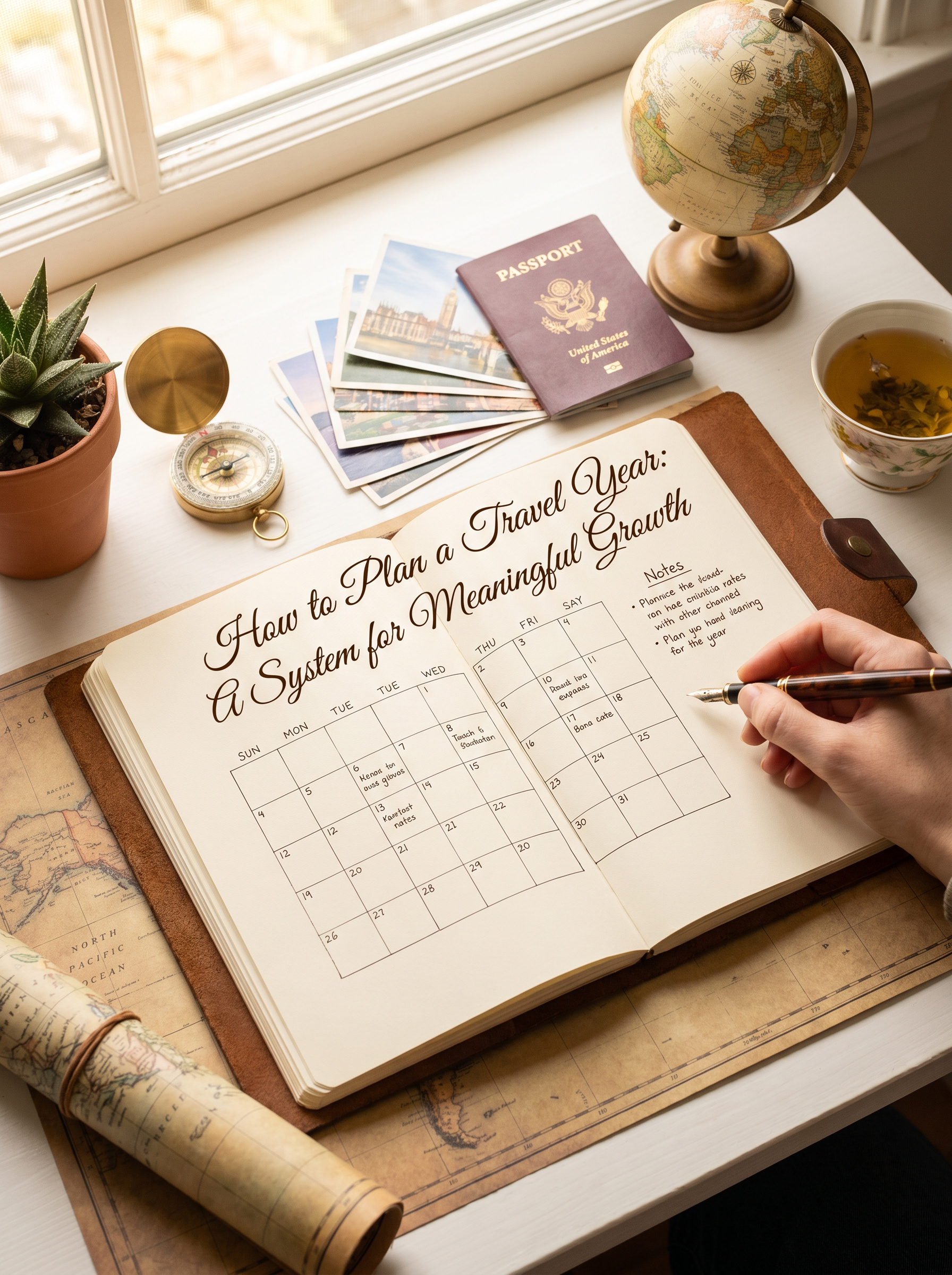 How to Plan a Travel Year: A System for Meaningful&nbsp;Growth