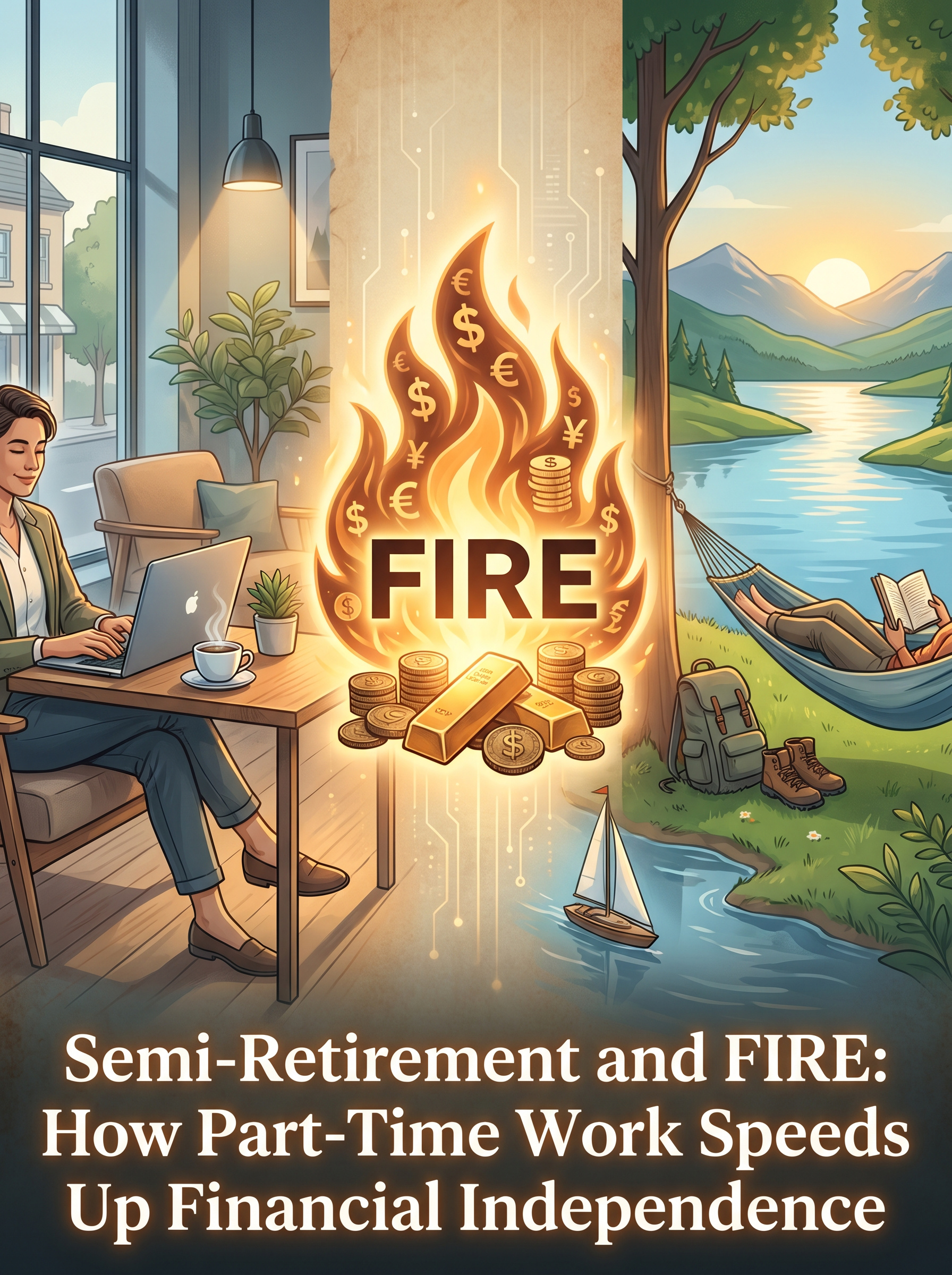 Semi-Retirement and FIRE: How Part-Time Work Speeds Up Financial&nbsp;Independence