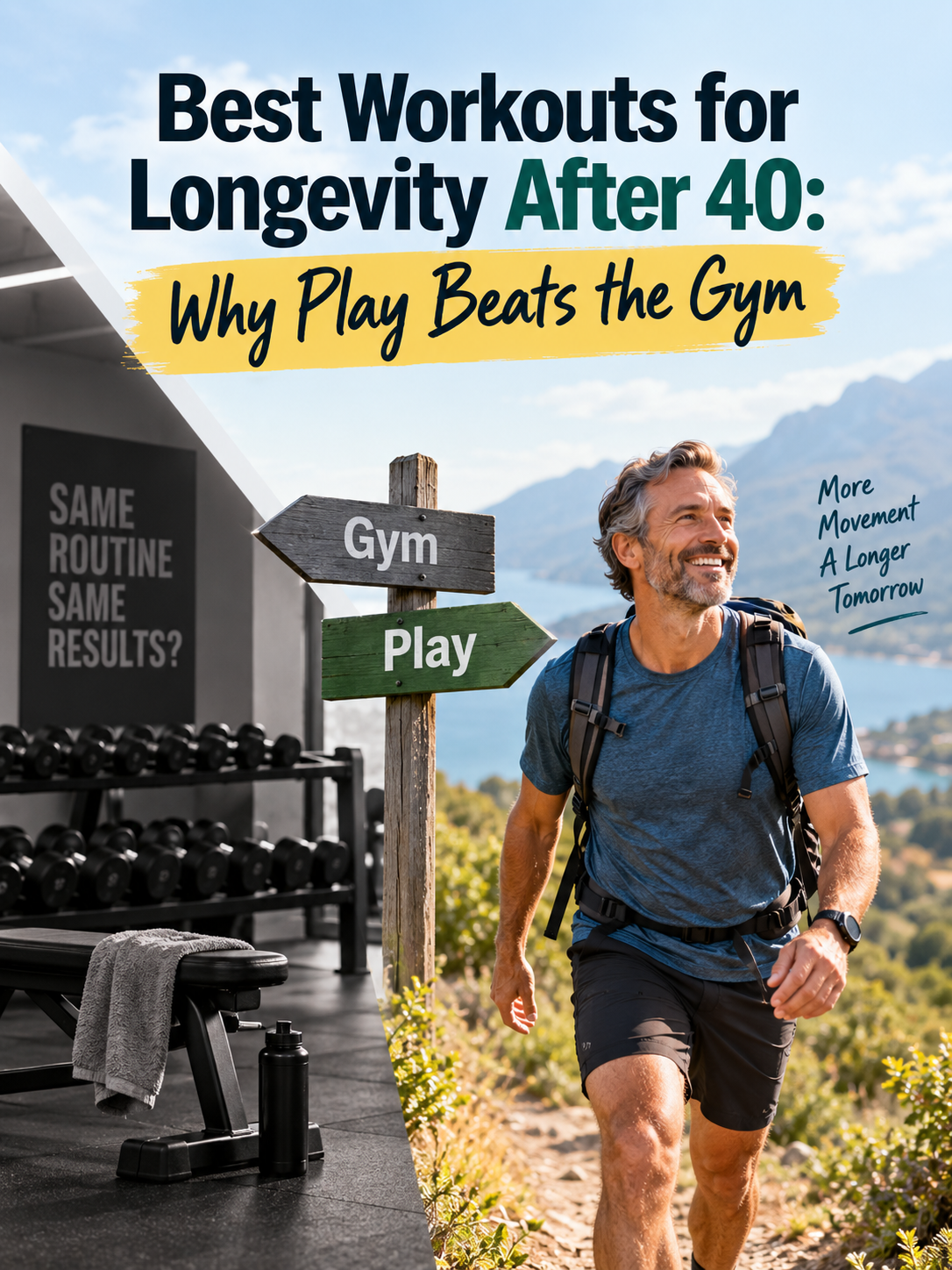 Best Workouts for Longevity After 40: Why Play Beats the&nbsp;Gym