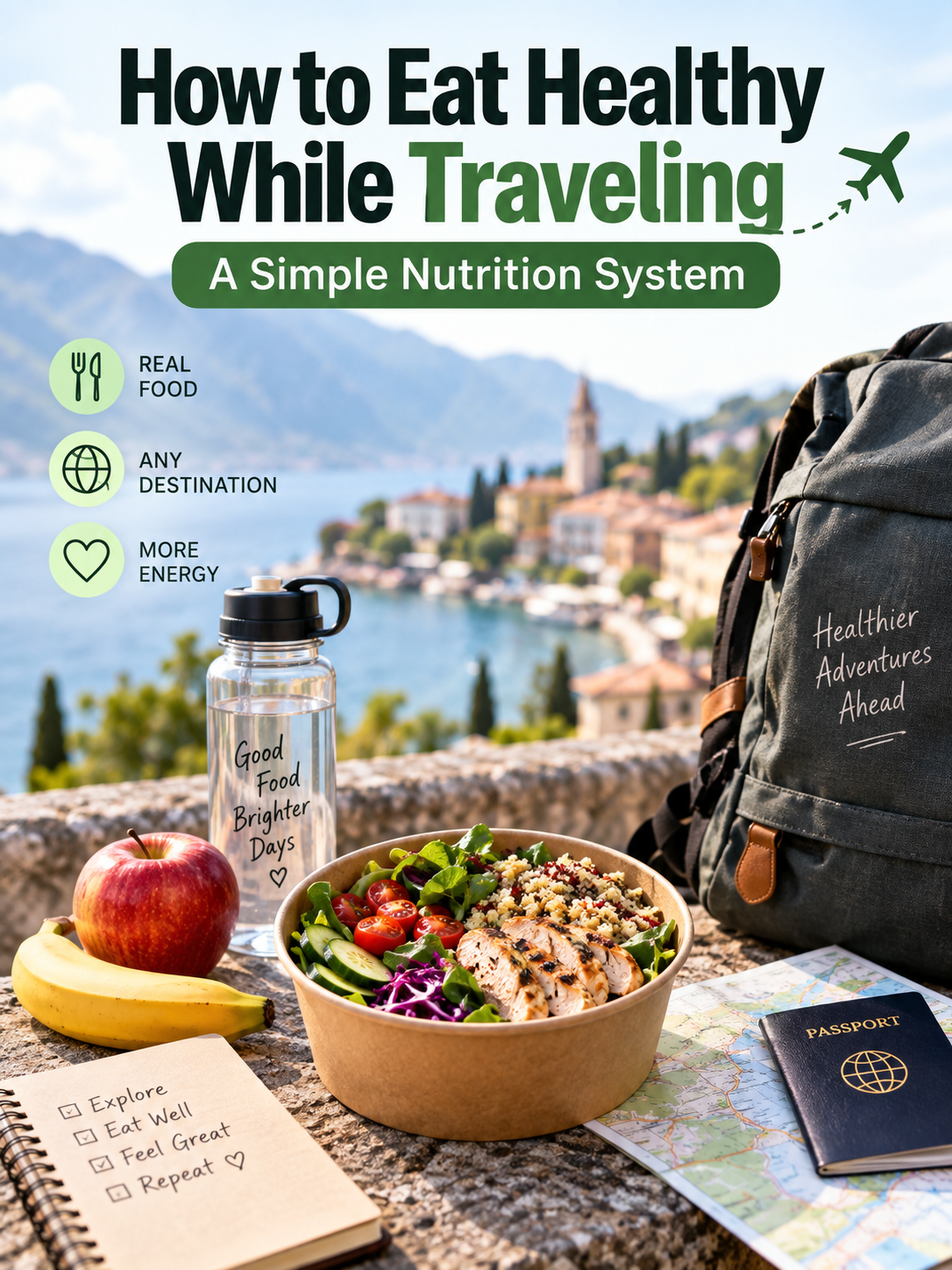 How to Eat Well While Traveling: A Practical System for Staying Healthy on the&nbsp;Road
