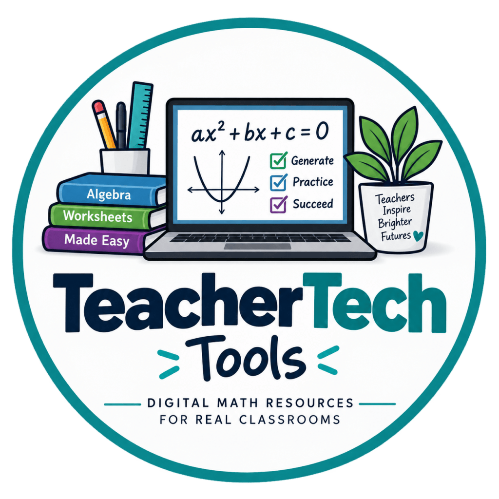 Logo of TPT store called as "TeacherTech Tools"